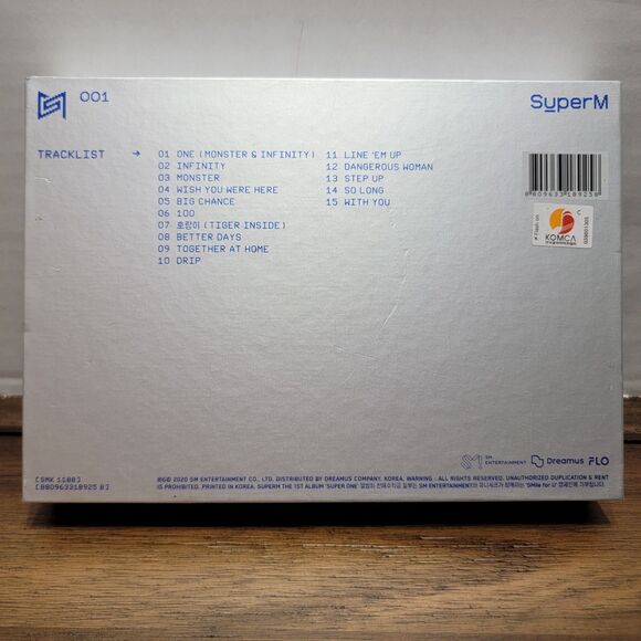 CD SuperM - The 1st Album 'Super One' (UNIT C Version) - Picture 4 of 6